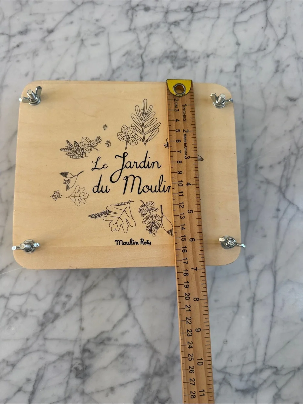 Moulin Roty Wooden Flower Press